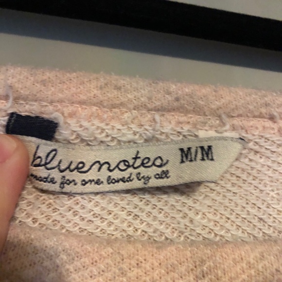 Pink / Grey long sleeve sweater shirt - Picture 6 of 7